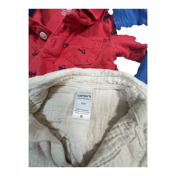 Baby Clothes Bundle‎ 12-24 Months Vest Shirts Romper Bodysuits Set Old Navy - Picture 11 of 15